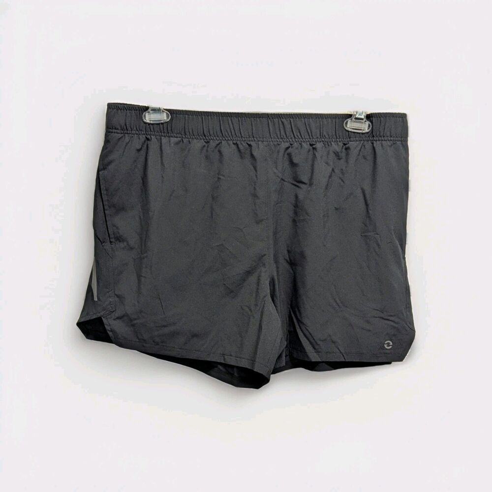 ETONIC Men's XL Black Performance Yoke 5" Running Athletic Shorts NWT (e11)